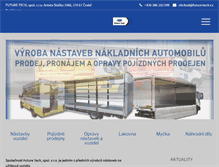 Tablet Screenshot of future-tech.cz